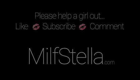 Huge Tits Blonde MILF POV Suck And Fuck | MilfStella