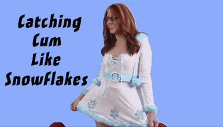 Catching Cum Like Snowflakes