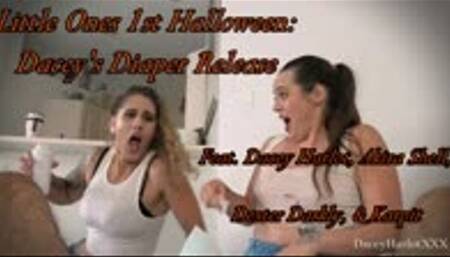 POV 1st Halloween: Daceys Diaper Release MOV