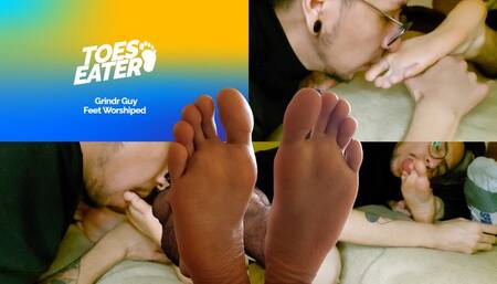 Grindr Guy Feet Worshiped