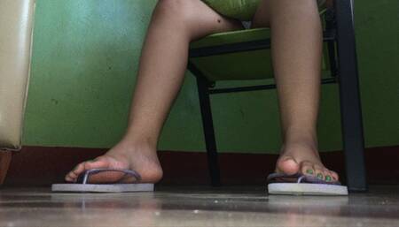 Surviving at Lilian House Flip Flops Bending Serie  Part 1