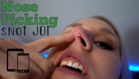 Snotty nose picking JOI ( Mobile&Tablet version )