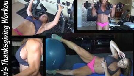 Jen's Thanksgiving Workout ! (WMV)