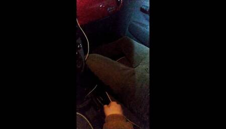 Fucking the tailpipe of the cute Fiat 500