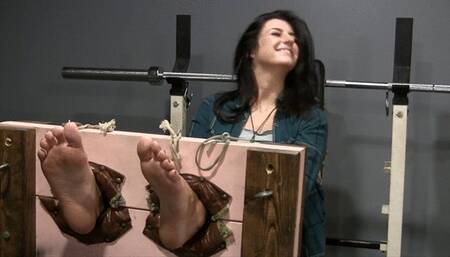 Your New Tickle CRUSH hits the stocks! "Ok, Lets do my feet!!"