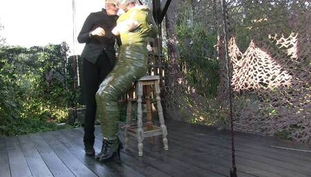 Outdoor Extreme - Full Hour Extreme Mummification for TattoeDMomo - Part 2 - splitter 01 (mp4)