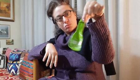 INFLATING AND RIDING THE GREEN BALLOON