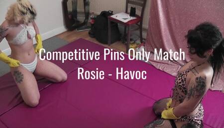 COMPETITIVE MAT WRESTLING Rosie - Havoc PINS ONLY
