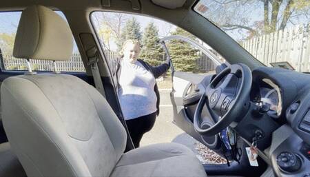 Celia is Stuck in Her Car - MOV