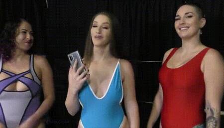 Candid Cuntbusting - Gia Love, Irene Silver & TerraMizu - 720 WMV HD