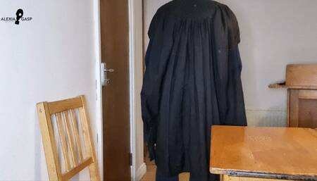 Hand Tawsing from Headmaster