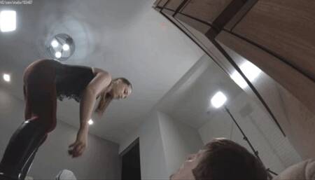 Pov b80_I am a brutally humiliated slave! I trample his body with sharp heels, spit in his face ( wmv )