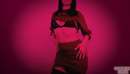 THE RED SHOW: STRIP TEASE OF A GODDESS