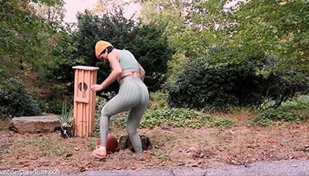 * 854x480p * Basketball Practice Leaves My Sneaker Stuck Outside - MOV