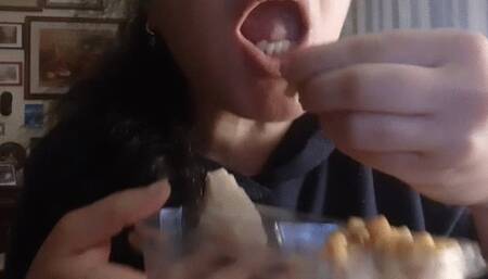 EATING AND FINGER SUCKING