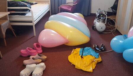 Aufblasen in Gummi Crocs Vol 1