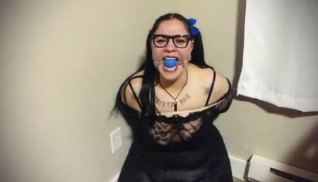 Scorned lovers, a ballgagged dispute