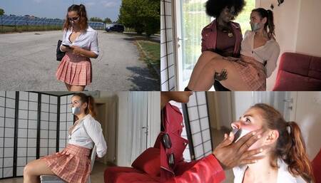 Under Threat - First Part Lola & Ivy Satinee MP4 1280X720