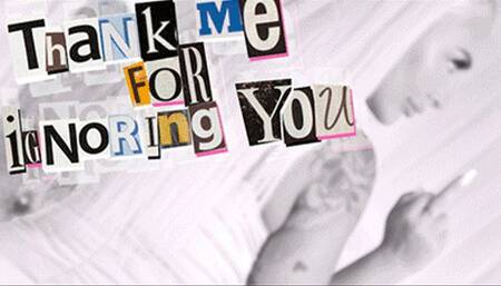 Thank Me For Ignoring You (HD MP4)