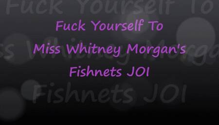 Fuck Yourself To Miss Whitney Morgan's Fishnets JOI