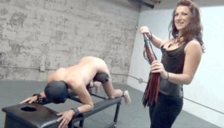 HELPLESSLY BOUND TO HER STILETTOS, PART 2   Starring Mistress Bella Blackheart   (Dial Up Version)