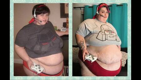 SSBBW 325 lbs VS 650 lbs Comparison *MP4*