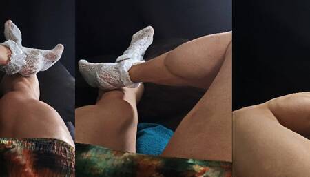 POV Quads and Calves Bobby Socks