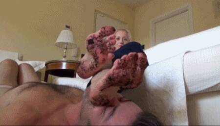 GODDESS KALYPSO - Dirty feet licking 8 - REMASTERED