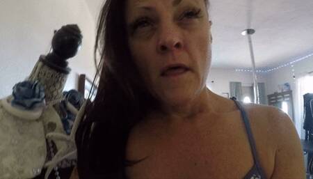 Extreme closeup SNEEZING watch out before I sneeze on you