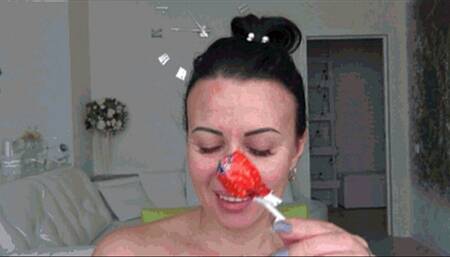 I will suck and lick a lollipop like your penis d