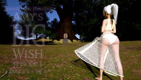 Doe Dick - Futanari Girl Gets Humiliated, Blows and Fucks Her Teacher Before Cumming All Over Herself! (Amy's Big Wish - Episode 1, Part 2)