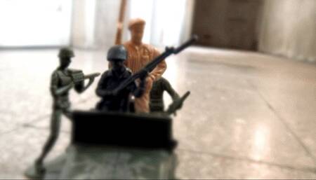 Special troop devoured by the Giantess