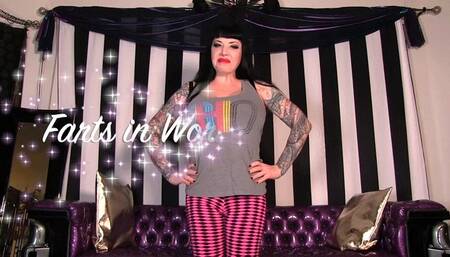 Farts in Workout Leggings