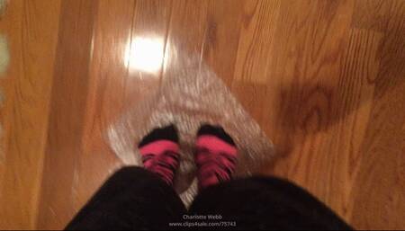 Popping Bubble Wrap with Charlotte Webb