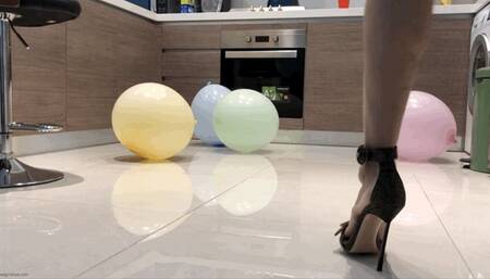 STILETTO HEELS AND YOUR BIG BALLOONS POPPED - MP4 Mobile Version