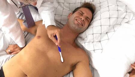 Nicky Rebel's Covid Tickling Test - Richard Lennox - Manpuppy - MP4 720