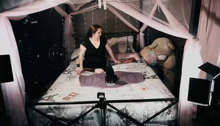 Big Belly, Even Bigger Dildo