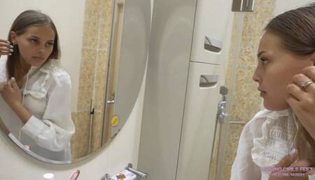 PAMELA - My spit sink and toilet cleaner (4K)