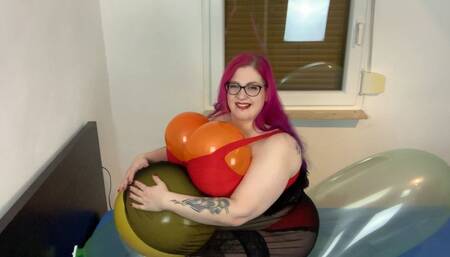 Balloon Stuffing and riding with Balloobs