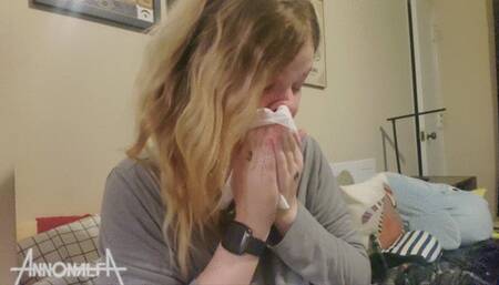 Nose Blowing and Coughing (Kinkmas Day 05: Illness)