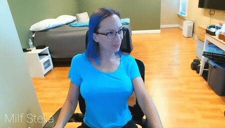 CAMMING E14 Morning Coffee Live Stream With Milf Stella