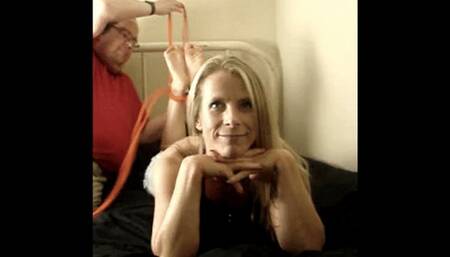 @FitClaireIrons - hogtie tickle 1080p