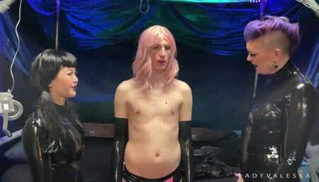 Mistresses Sissify Their Toy