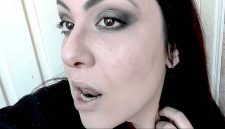 My throat my mouth my tongue and my teeth for you