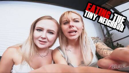 Mandy & Natalia - Eating the tiny neighbor - HD 1080p MP4