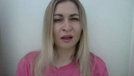 Sneeze strong and openly, then start to pick your nose MP4 FULL HD 1080p