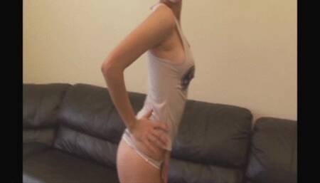 part 1, Cute Sarah in wild first scene