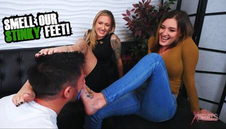 Reagan & Katie - SMELL Out FEET! - 1080p HD