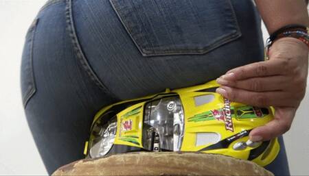 Guest Demolishes Yellow Car