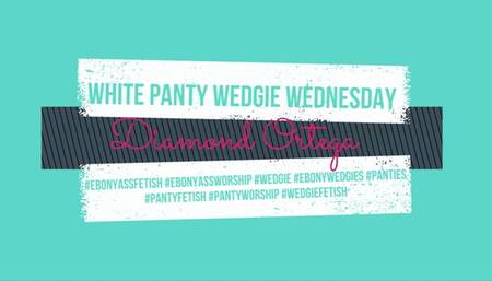 White Panty Wedgie Wednesday